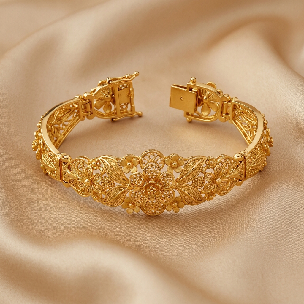 Designer 22K Gold Bracelets